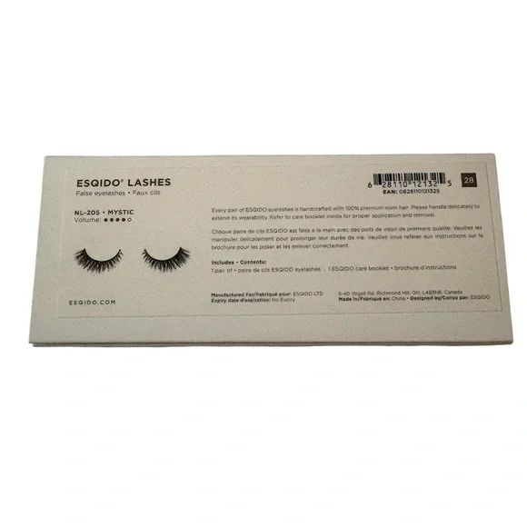 Esqido Handcrafted False Eyelashes New in Box - Picture 5 of 6